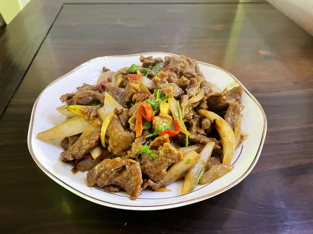 黑椒牛柳