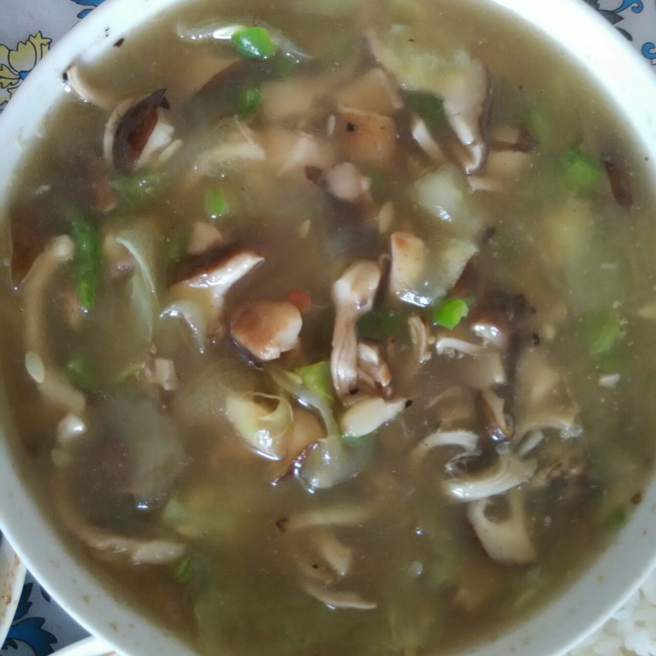 平菇黄瓜汤
