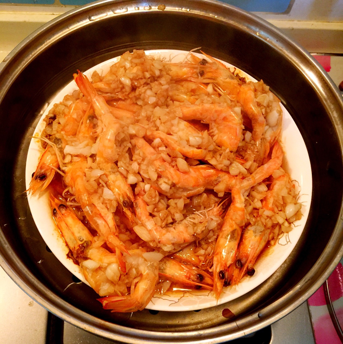 蒜蓉粉丝蒸大虾