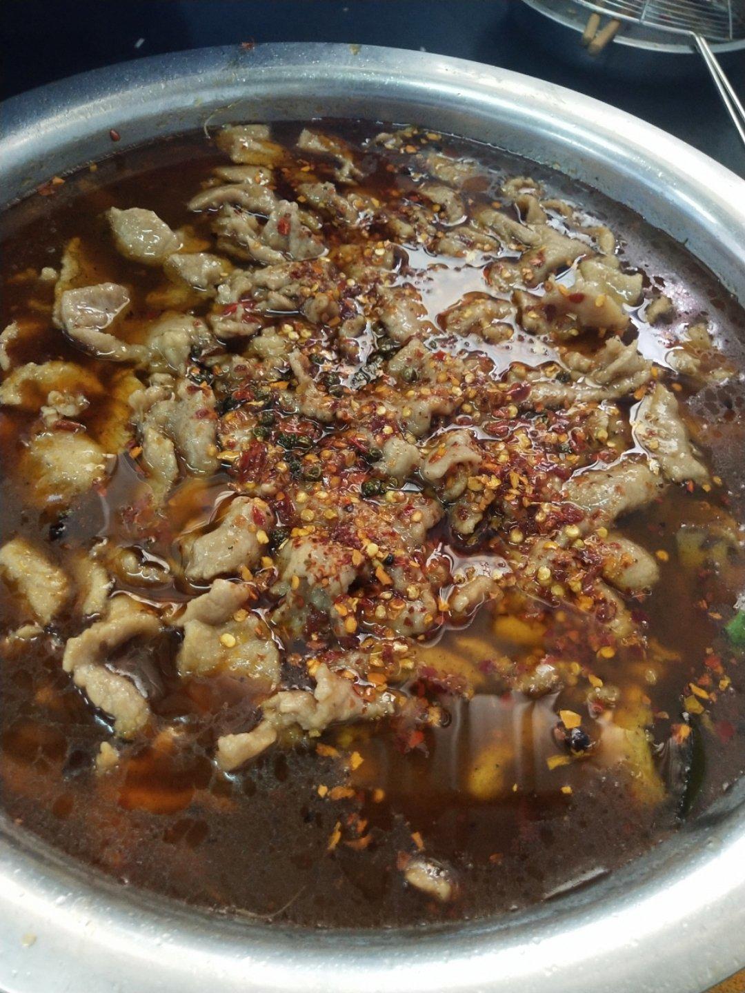 超级好吃的家常水煮肉片