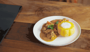 “一个南瓜”咖喱饭【曼食慢语】的做法 步骤8