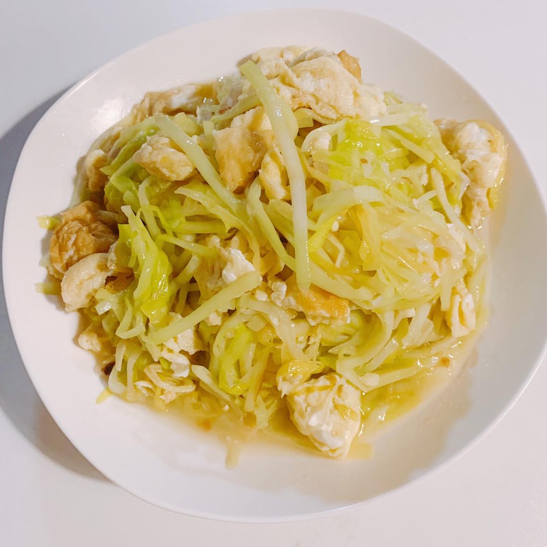 韭菜黄炒鸡蛋