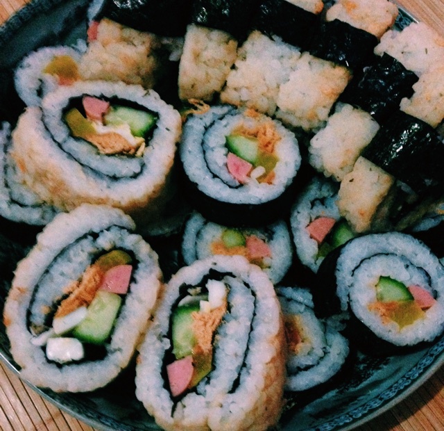 紫菜卷寿司