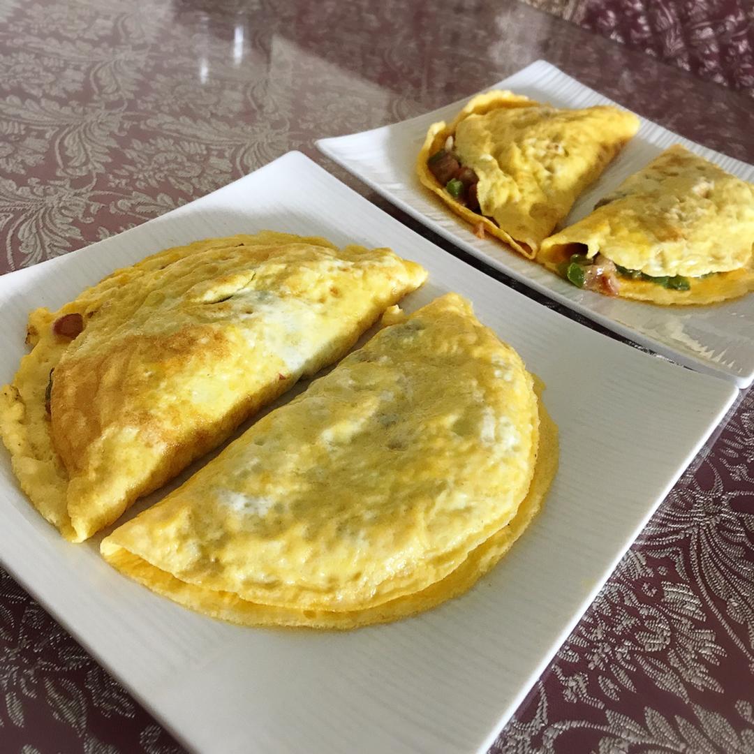 培根奶酪鸡蛋卷