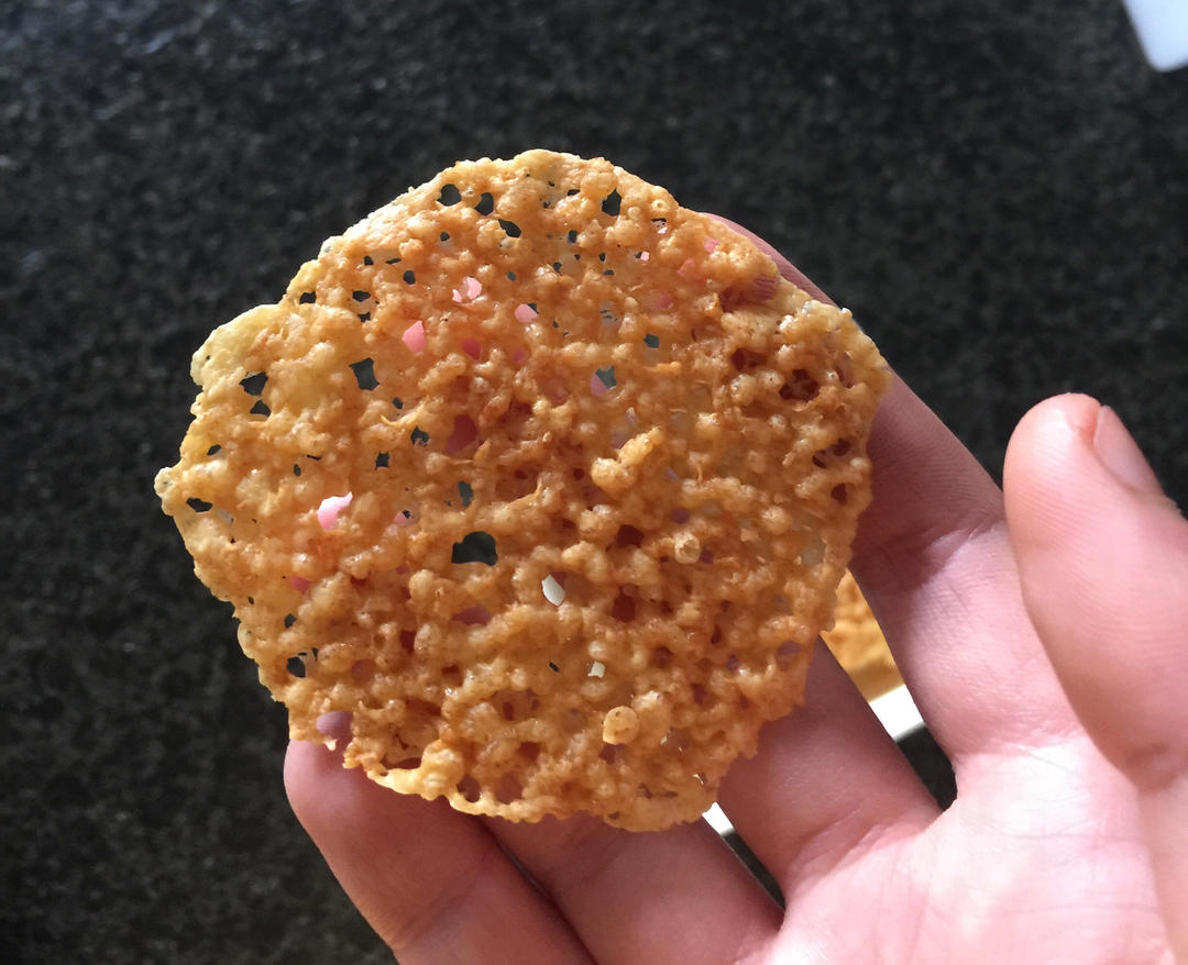 生酮小零食，消耗马苏里拉，简单快手的黄金芝士脆片