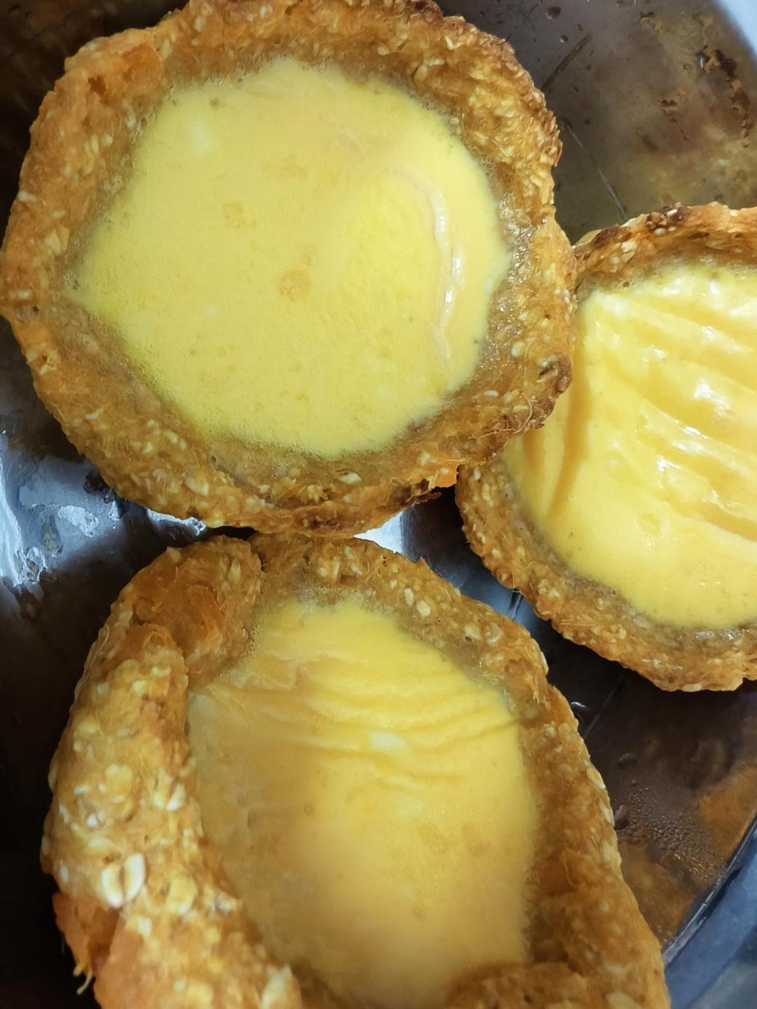 减脂期解馋红薯燕麦蛋挞