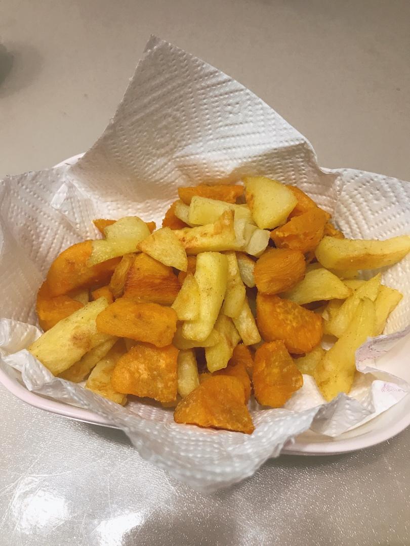 从此放弃油炸🥔烤杂蔬（土豆，红薯，藕片...）