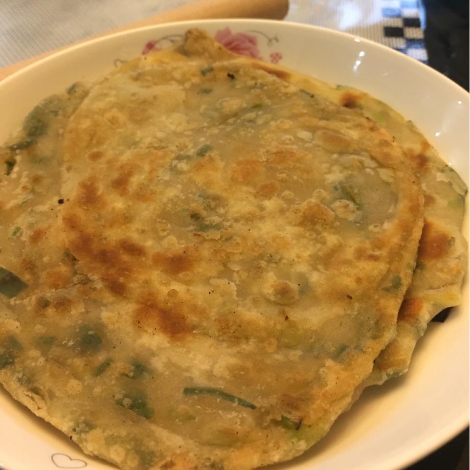家常葱油饼