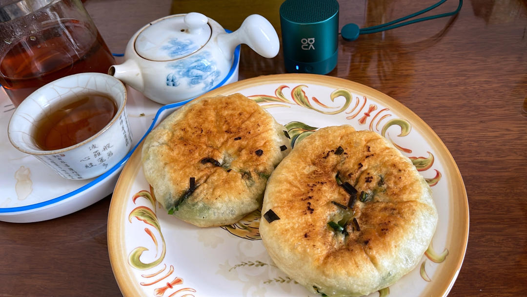 不用揉面的发面韭菜饼