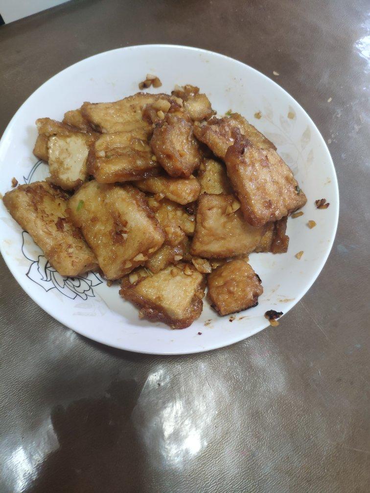 无敌好吃的香煎豆腐
