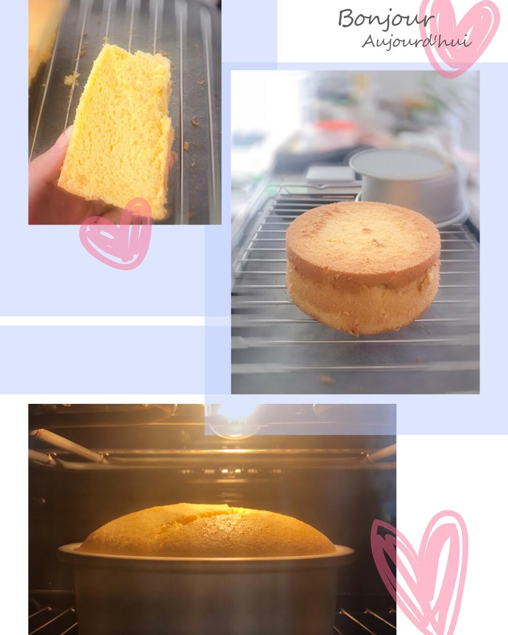 6寸戚风蛋糕零失败版