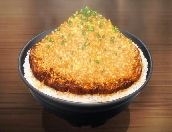 《食戟之灵》夏里亚宾牛排盖饭