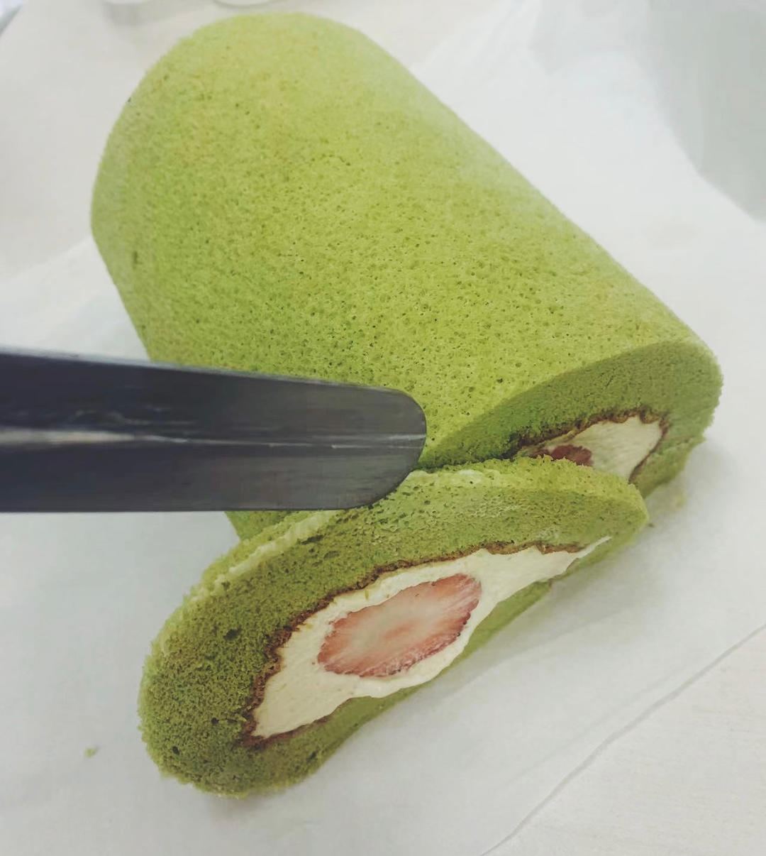 小清新—椰子斑斓蛋糕卷