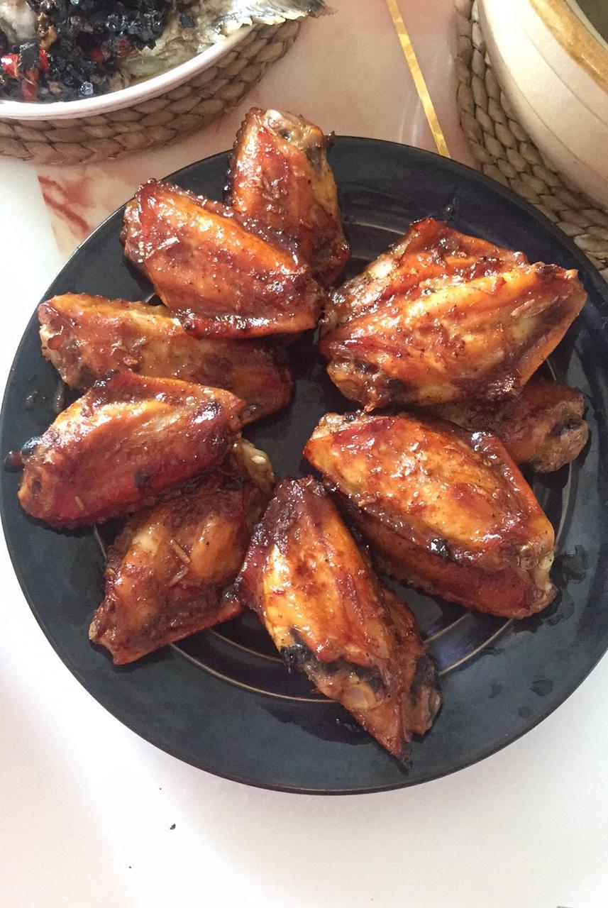 蜜汁鸡翅 Honey Coated Roast Chicken Wings