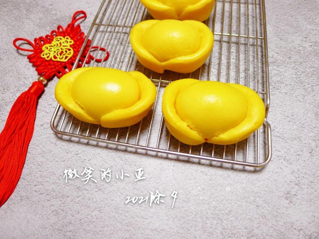 南瓜金元宝馒头