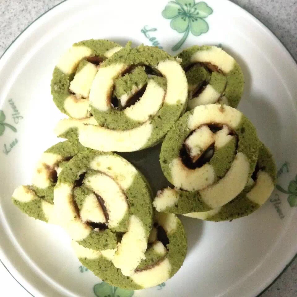 双色毛巾蛋糕卷