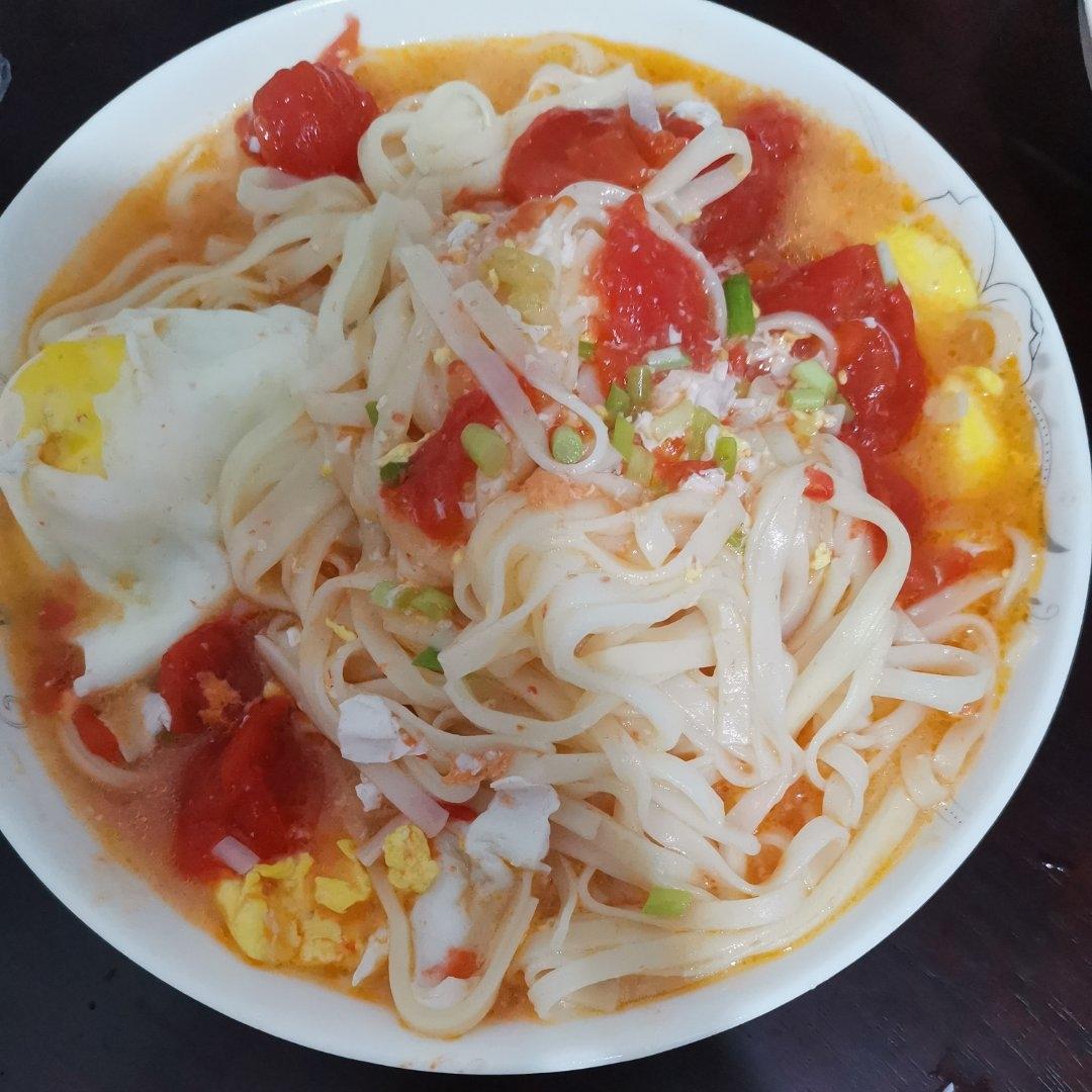 超简单的网红西红柿鸡蛋面（零失败）只需10分钟