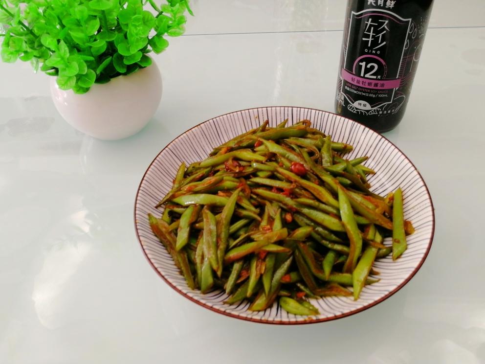 无敌下饭爆炒扁豆丝的做法