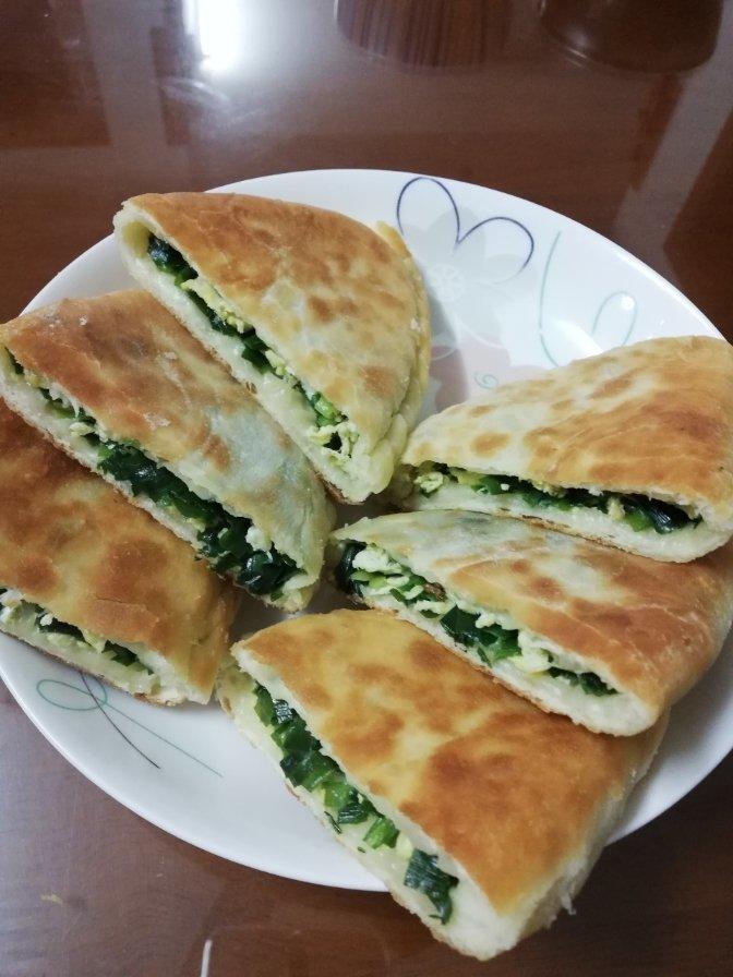面点新手的韭菜鸡蛋盒子