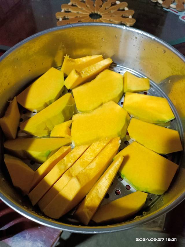 不会变形的南瓜饼