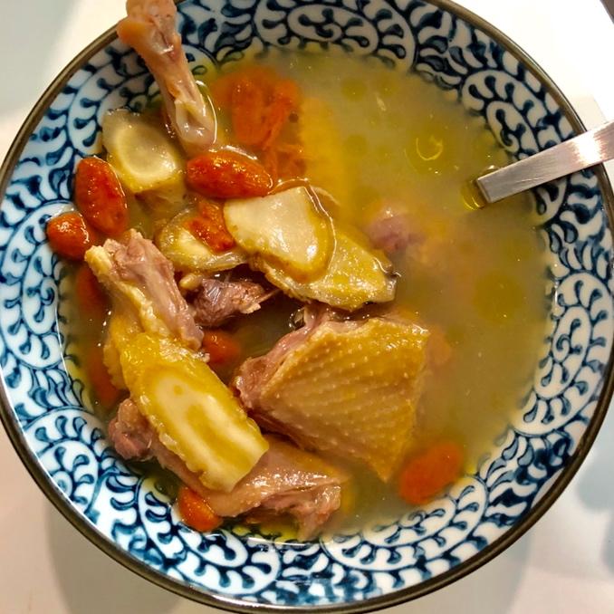 鲜人参鸡汤（食法与保存）