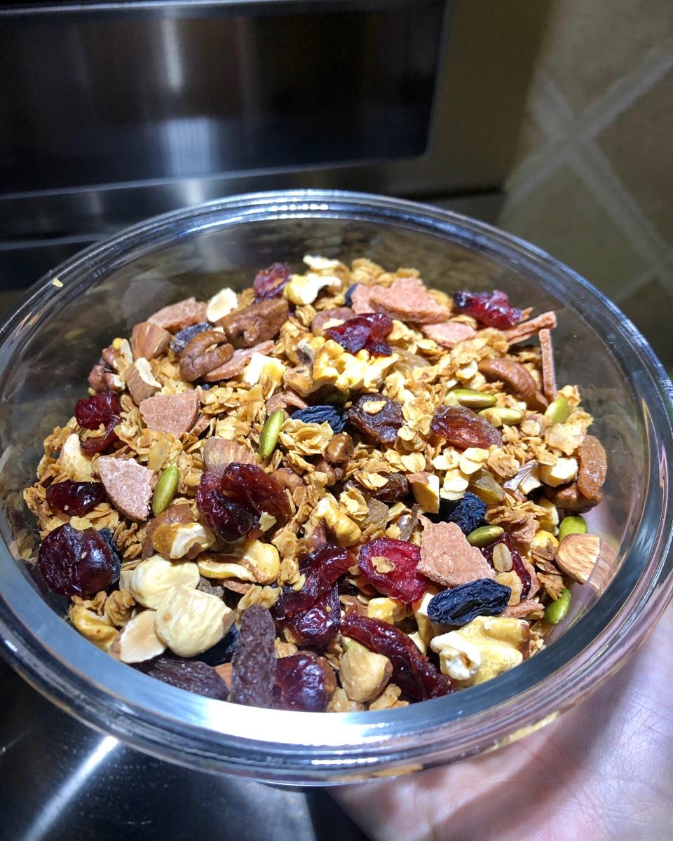 什锦granola烤燕麦片丨健康·零食