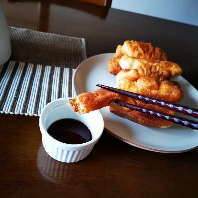 快手早餐～自制油条（酵母版，不含泡打粉、膨松剂）