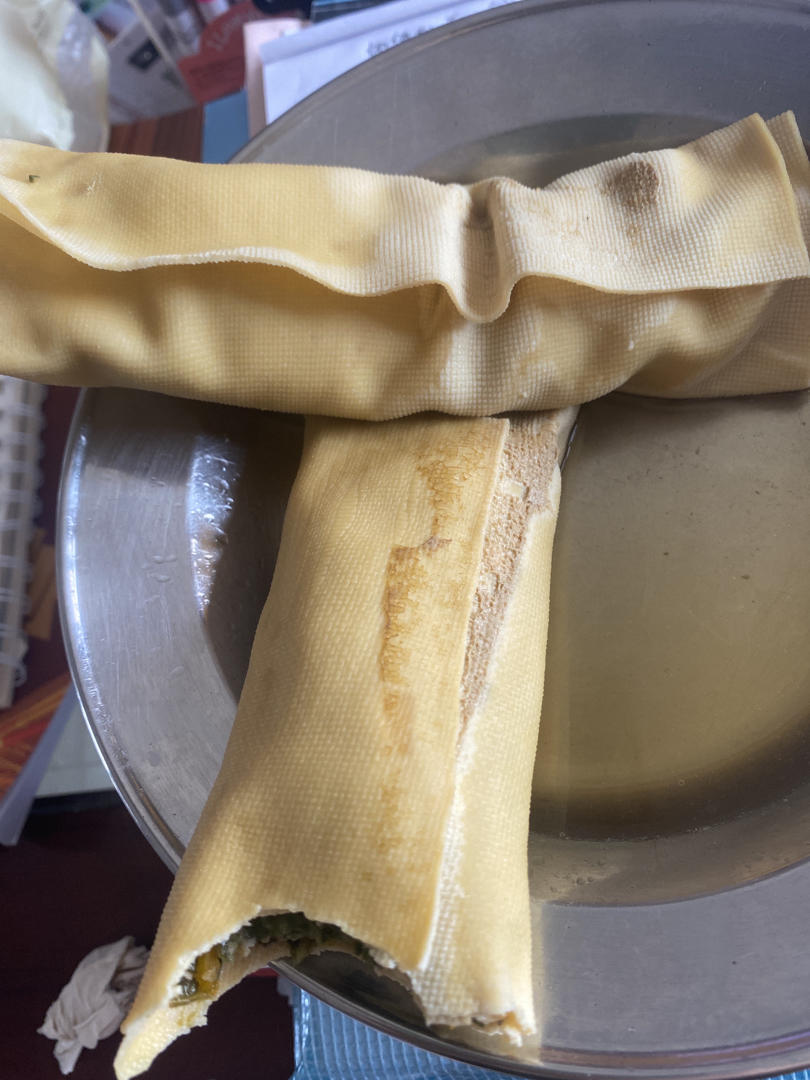 减肥食谱—豆皮鸡肉卷