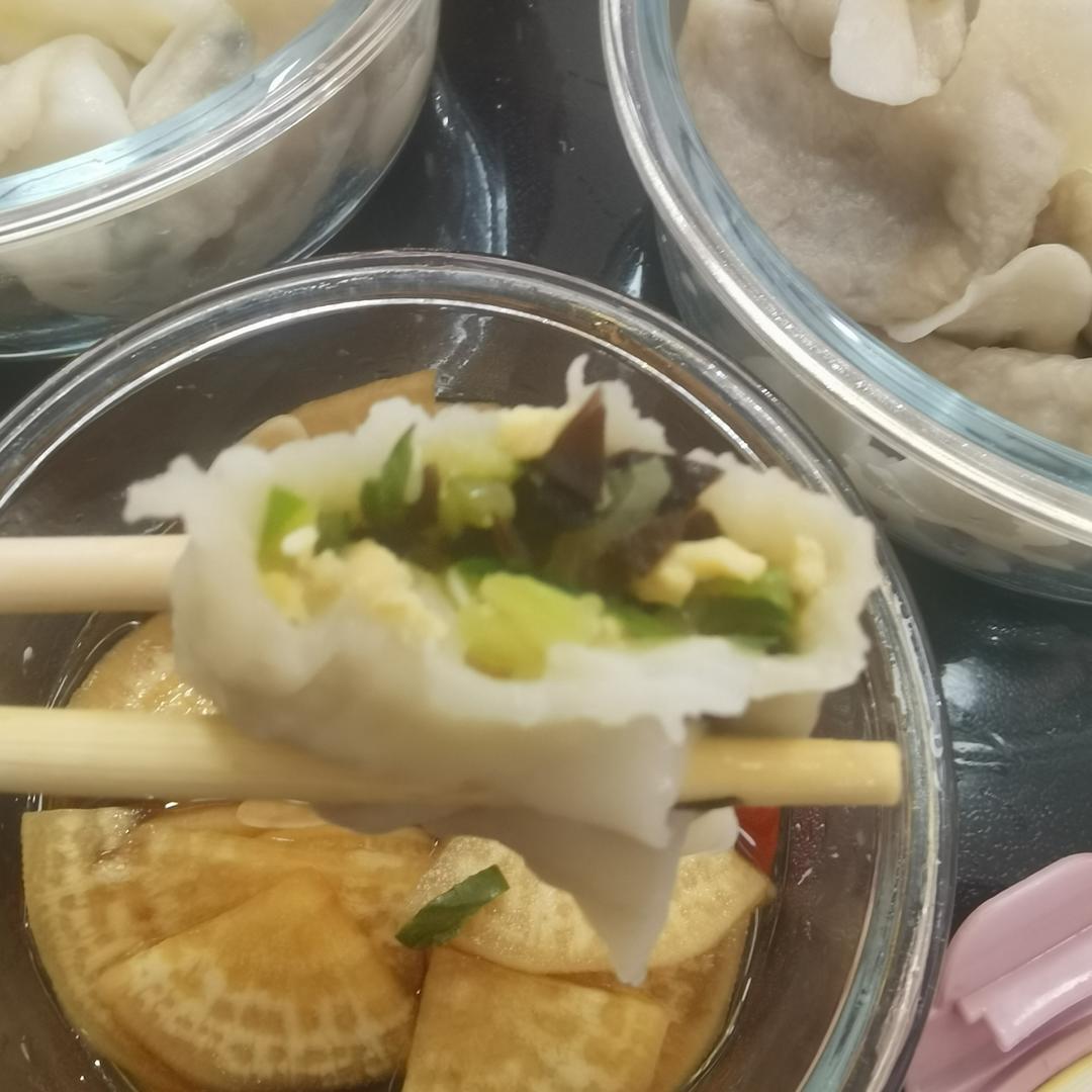 黄瓜鸡蛋馅饺子