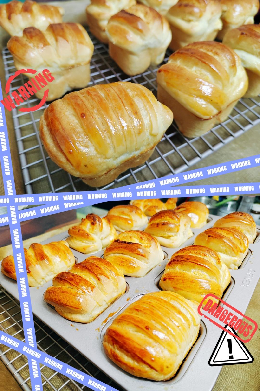 椰蓉小方🍞，超级浓郁的椰蓉面包。