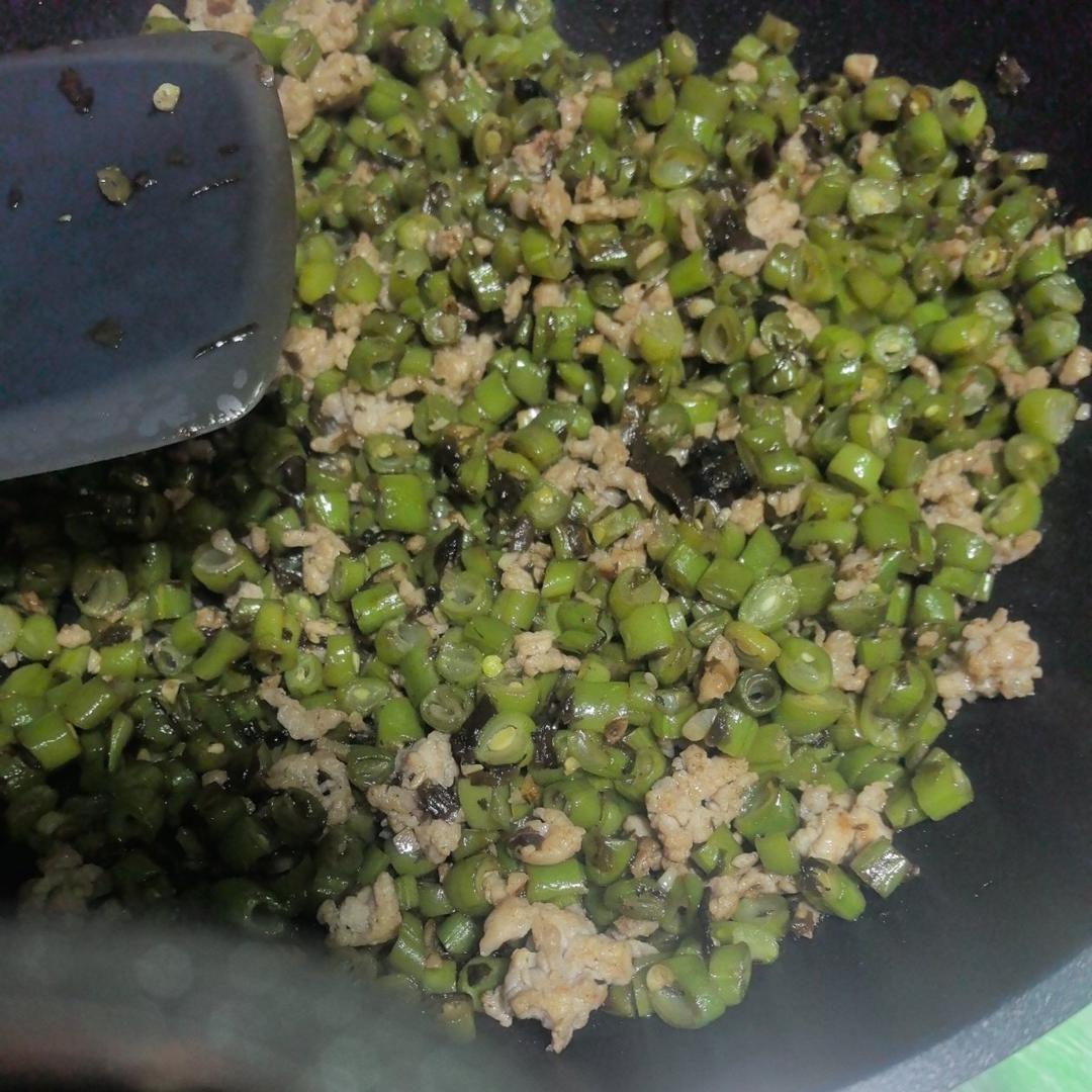 榄菜肉沫四季豆 | 超级下饭