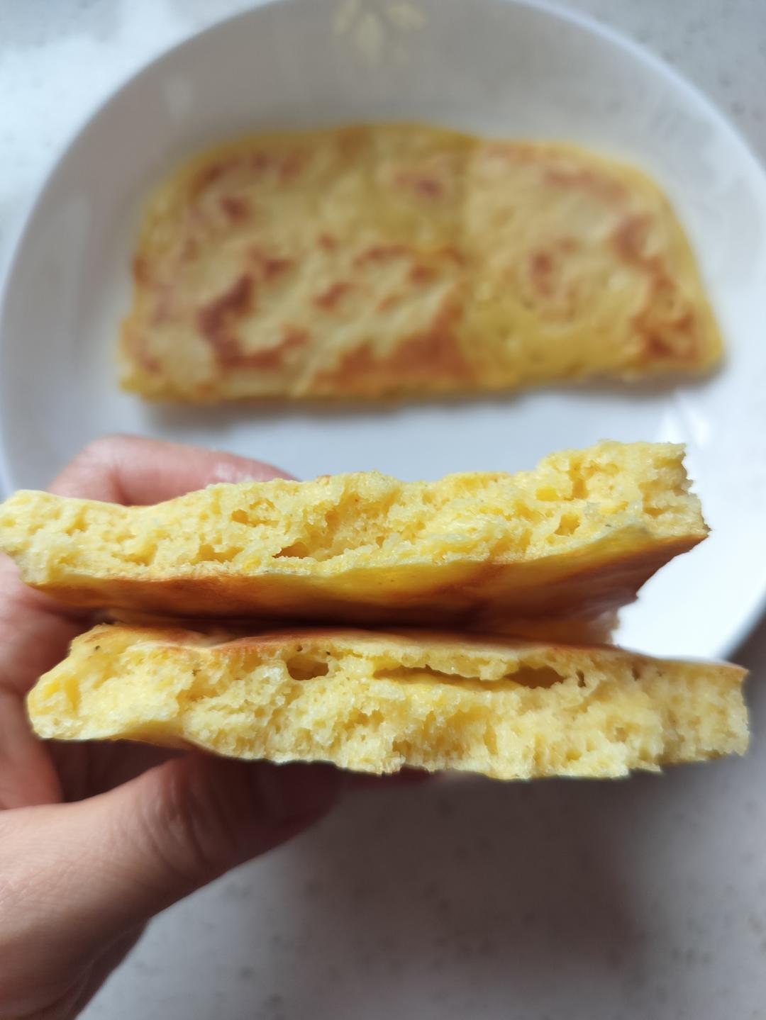 小米不要再煮着吃了，做成蒸糕，孩子爱吃