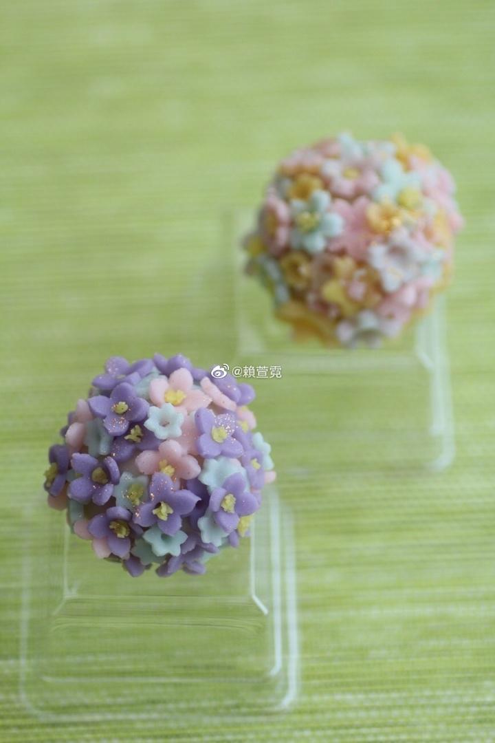 练切菓子｜紫娇花详细做法