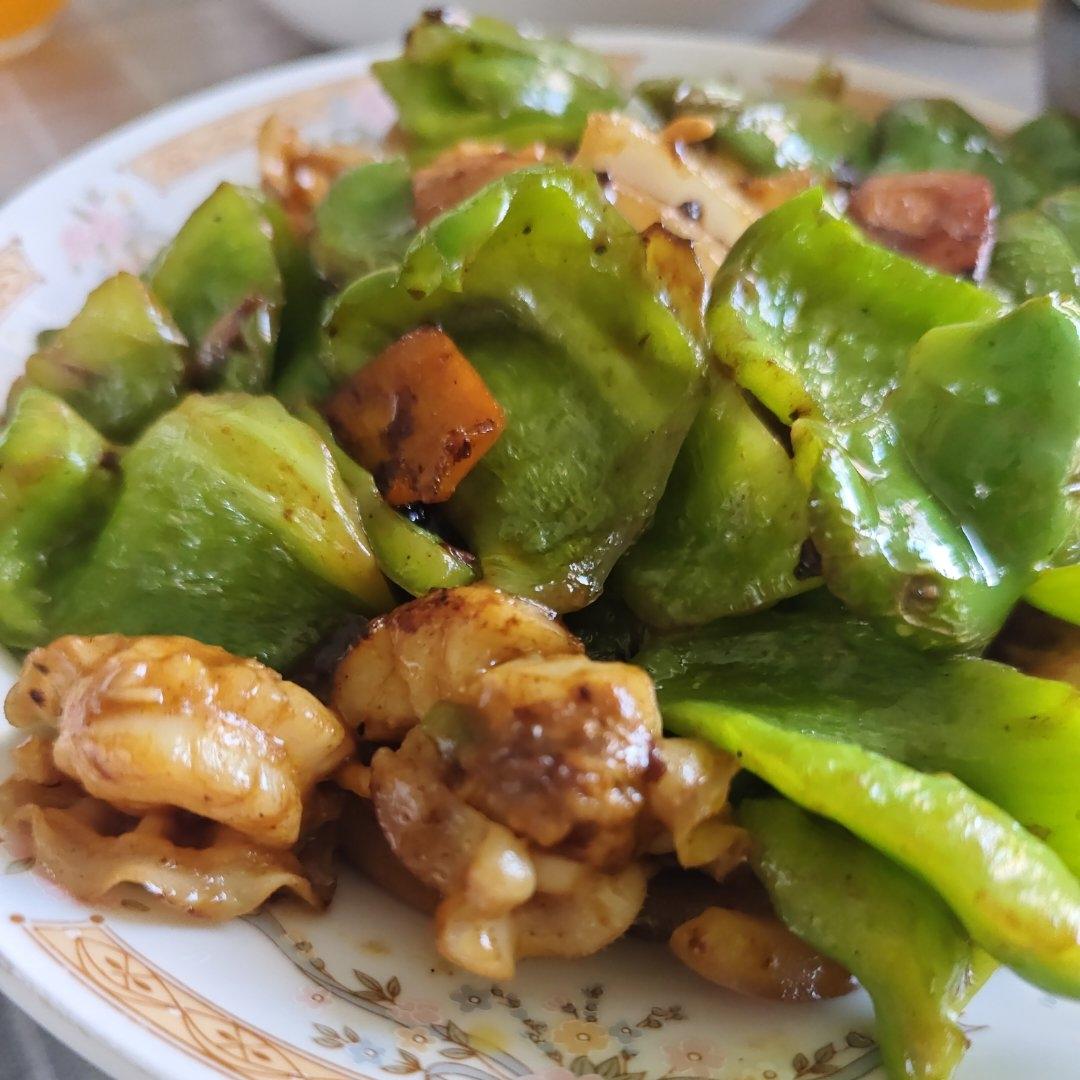 爆炒扇贝肉（太鲜啦）