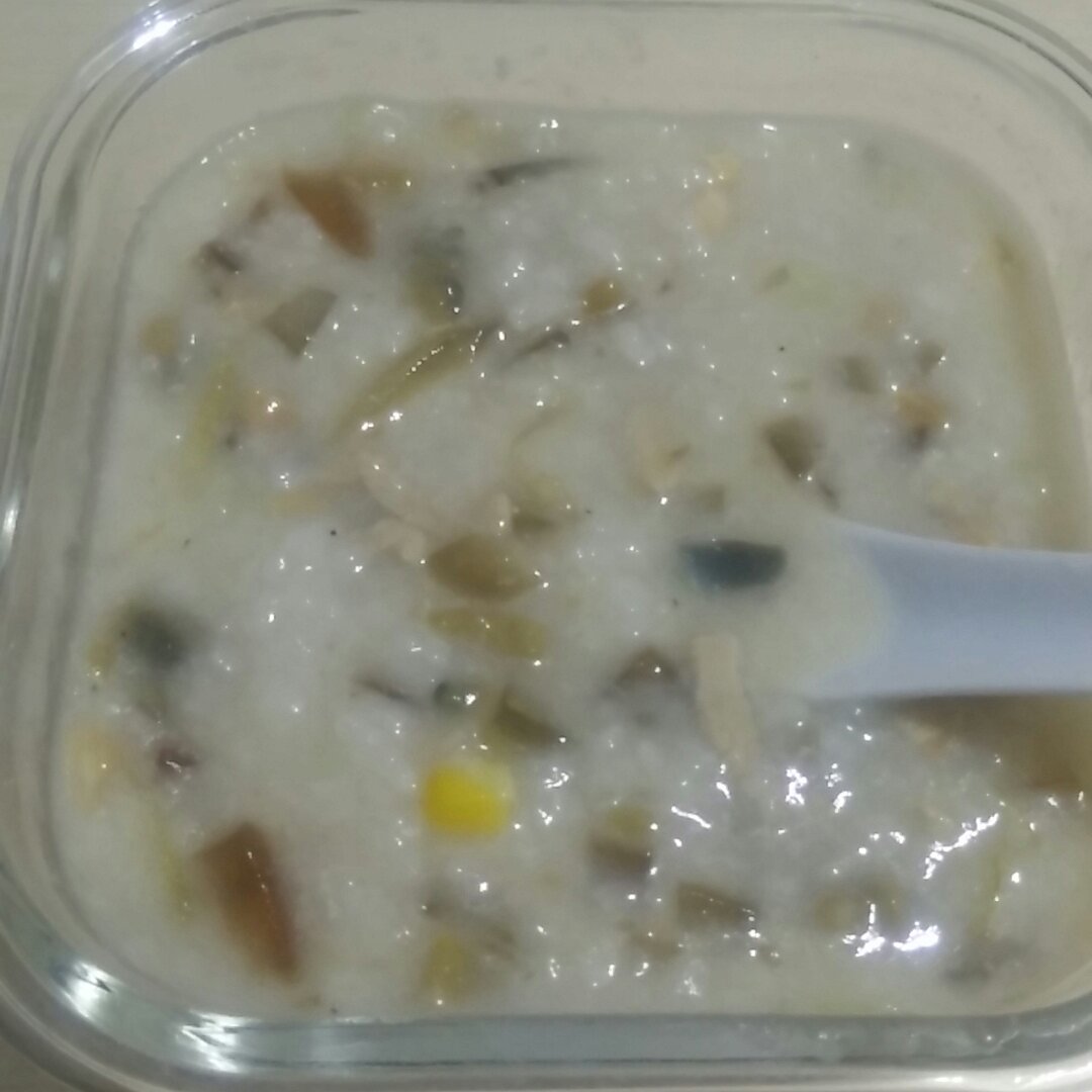 十五分钟快手之香滑皮蛋瘦肉粥(附五分钟电饭煲电压力锅更快捷方法)