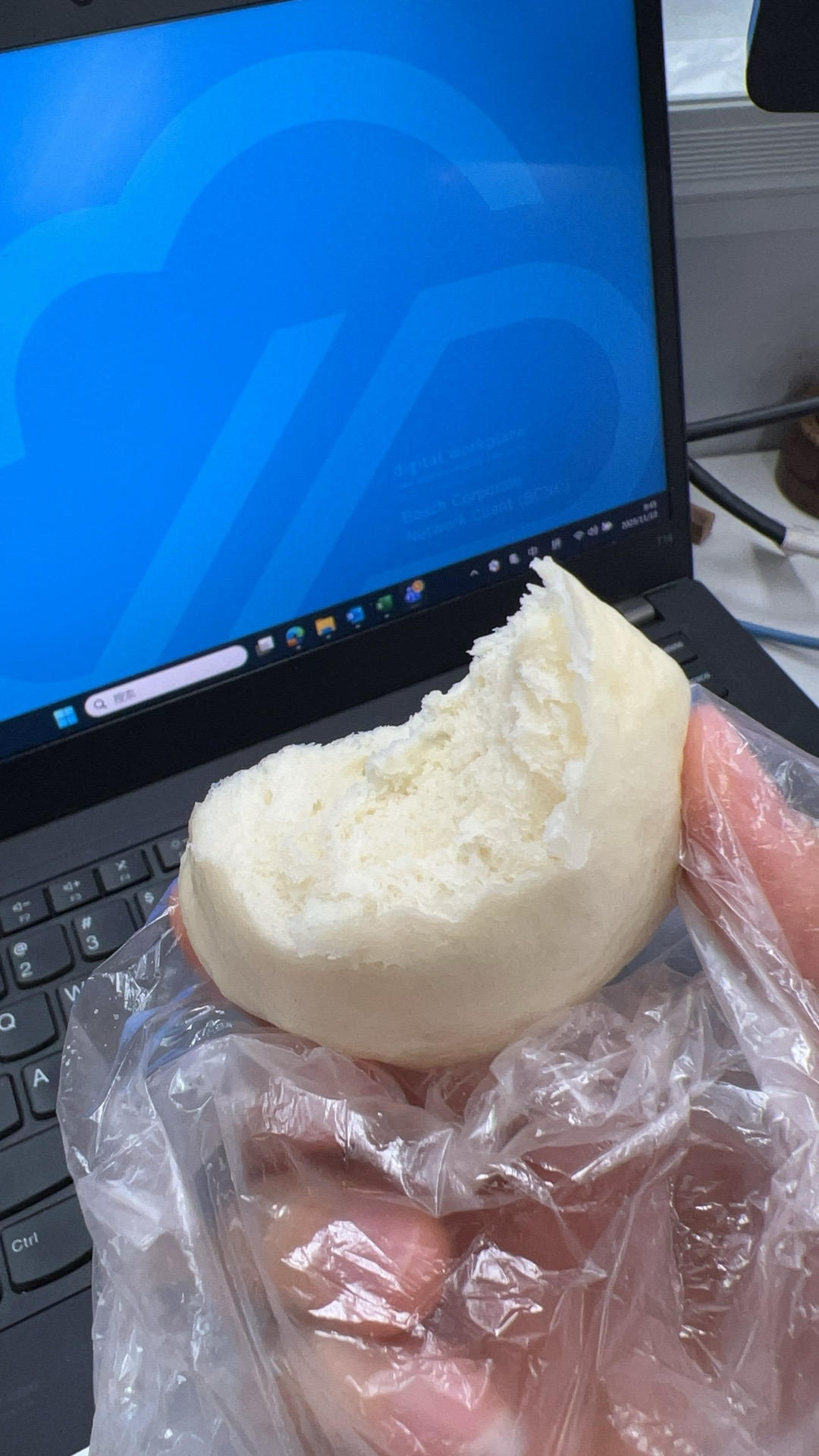 一发奶香小馒头，口感特别好！