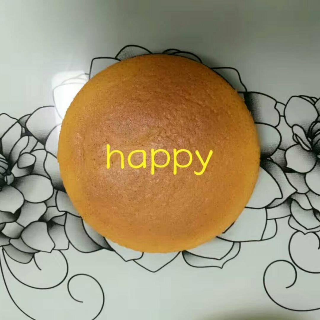 八寸戚风蛋糕（生日蛋糕坯）附六寸配单