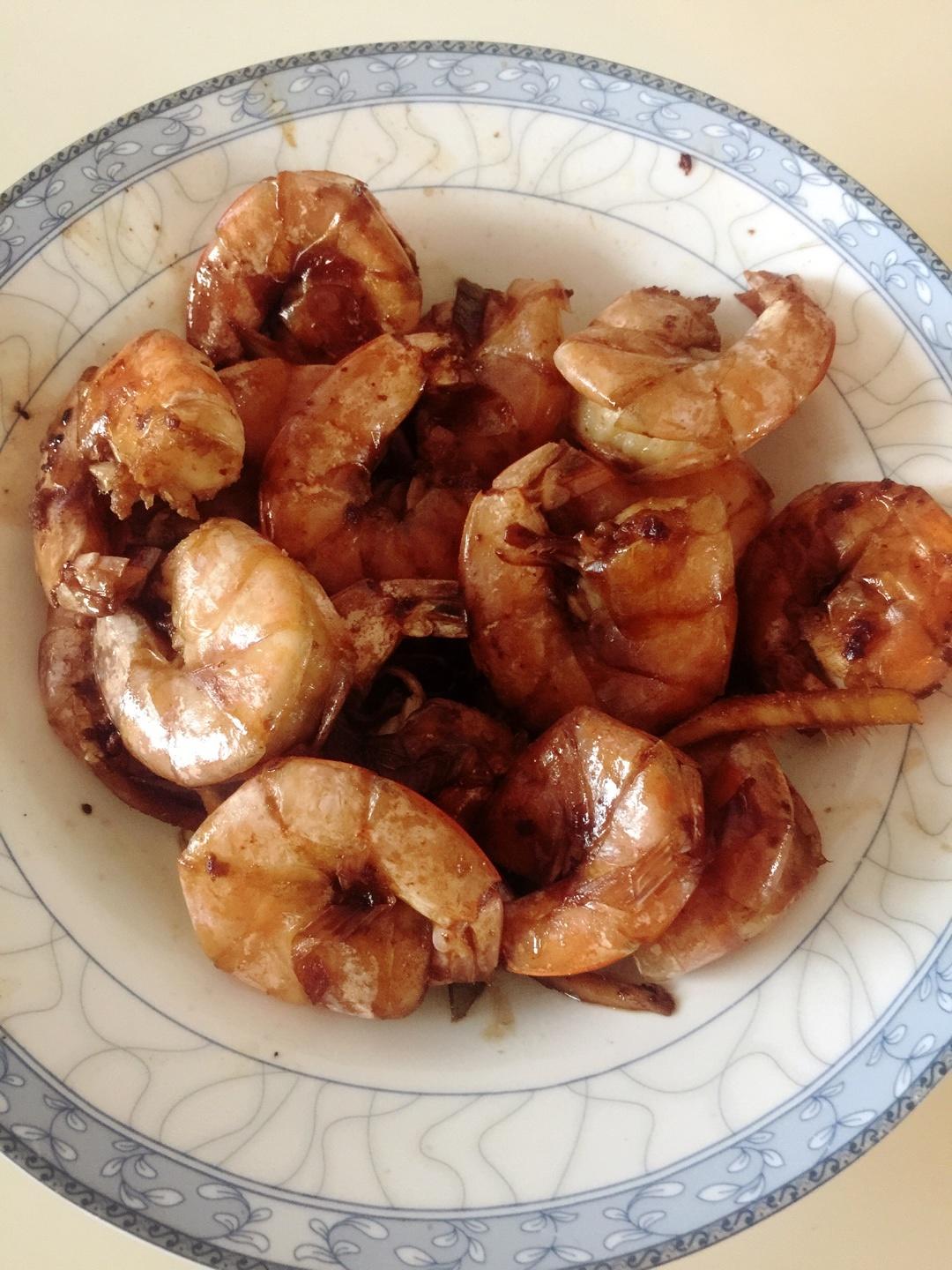 油焖大虾的做法