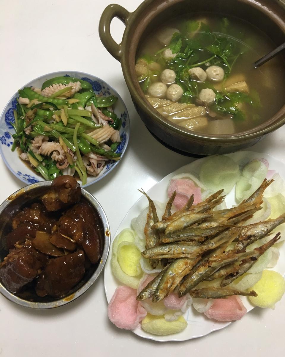 阳仔小厨做的晚餐2018年12月24日