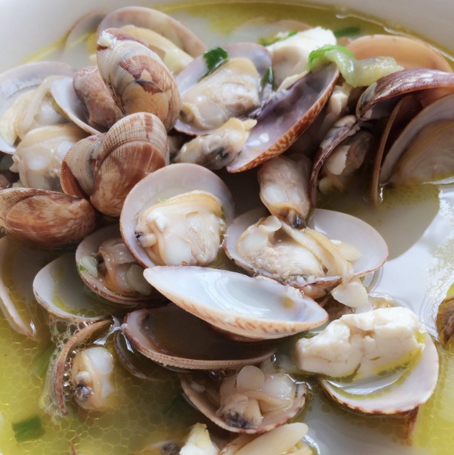 丝瓜文蛤豆腐汤