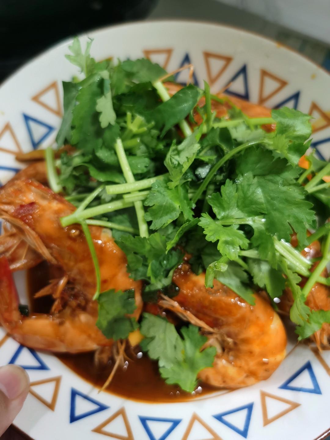 超级过瘾❗️家常下饭菜辣炒大虾🍤