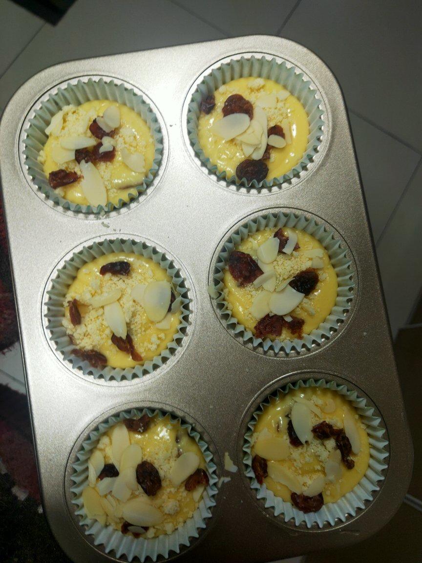 蔓越莓玛芬蛋糕