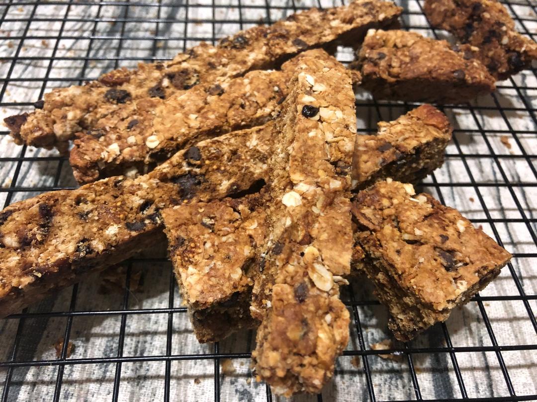 黑巧早餐燕麦糕丨健康·零食