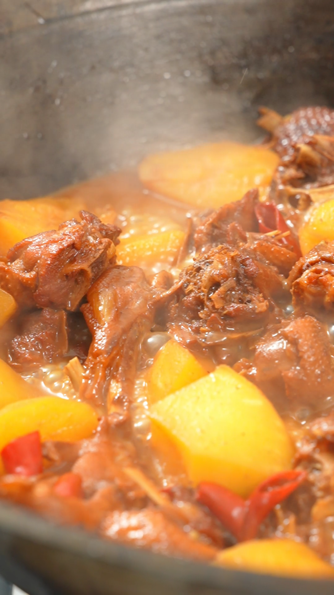 铁锅炖大鹅的做法 步骤6