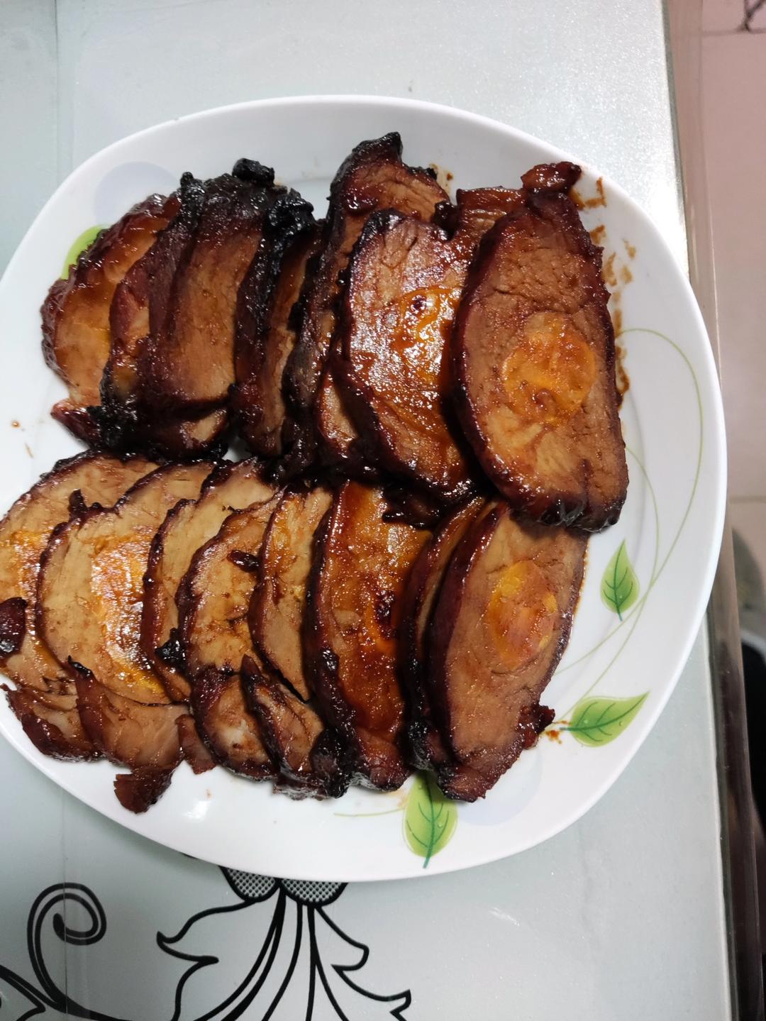 咸蛋黄蜜汁叉烧