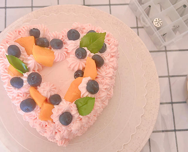 6寸奶油蛋糕的做法