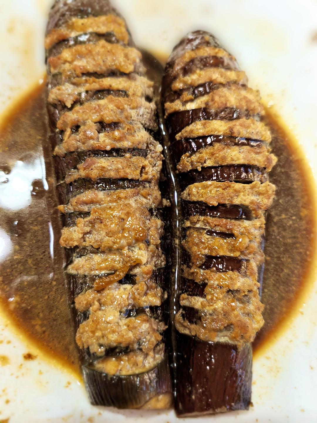 肉末茄夹