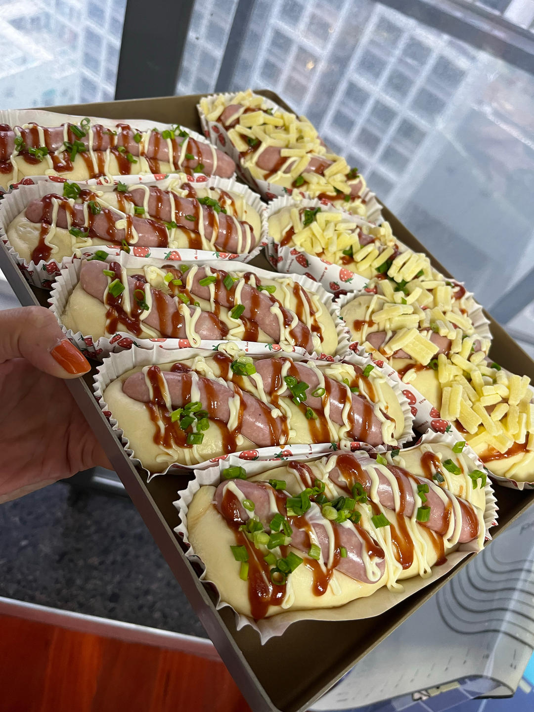 软fufu的经典肉松肠仔包