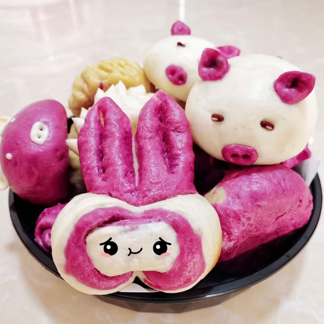 简单零失败豆沙包