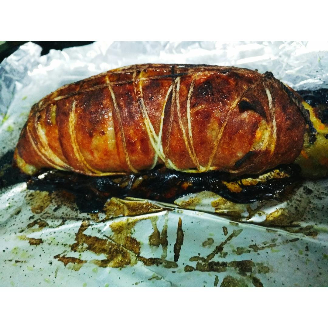 《食戟之灵》土豆培根烤肉